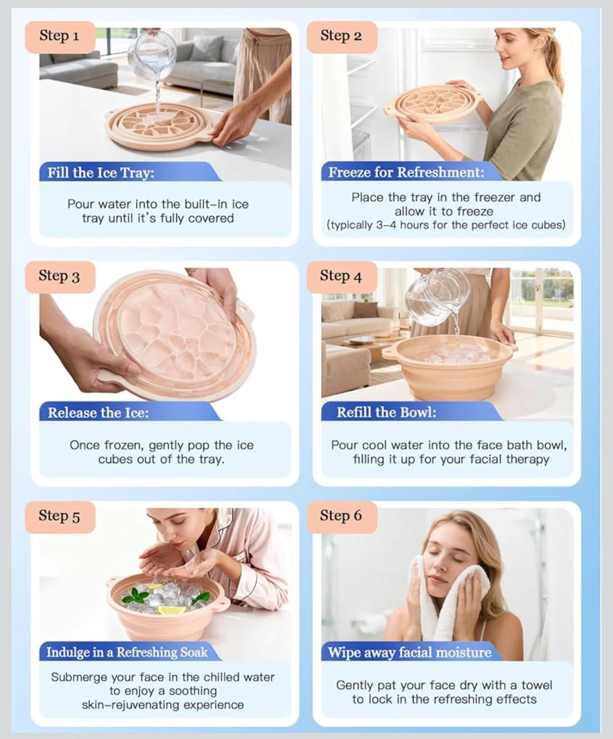 Diuuen Silicone Ice Facial Bowl - New - photo 5