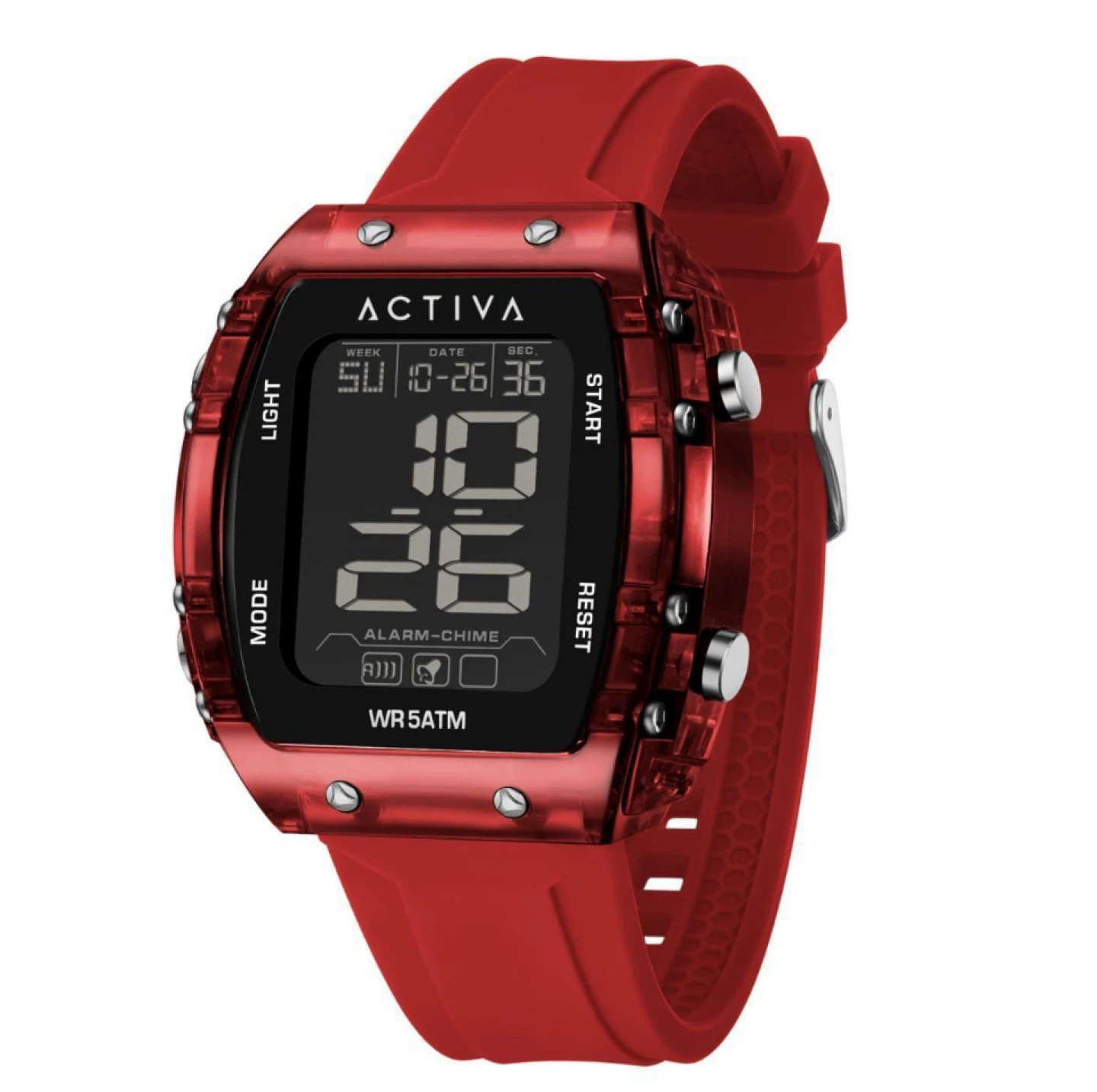 Activa Red Digital Watch