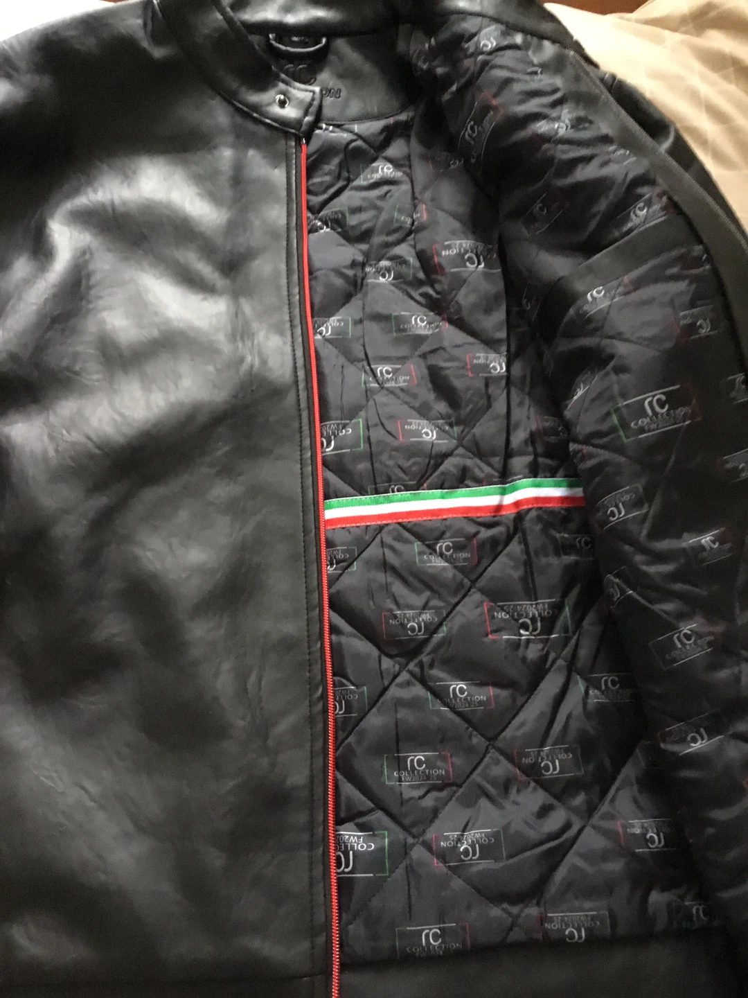 RC Collection Black Leather Jacket - photo 2