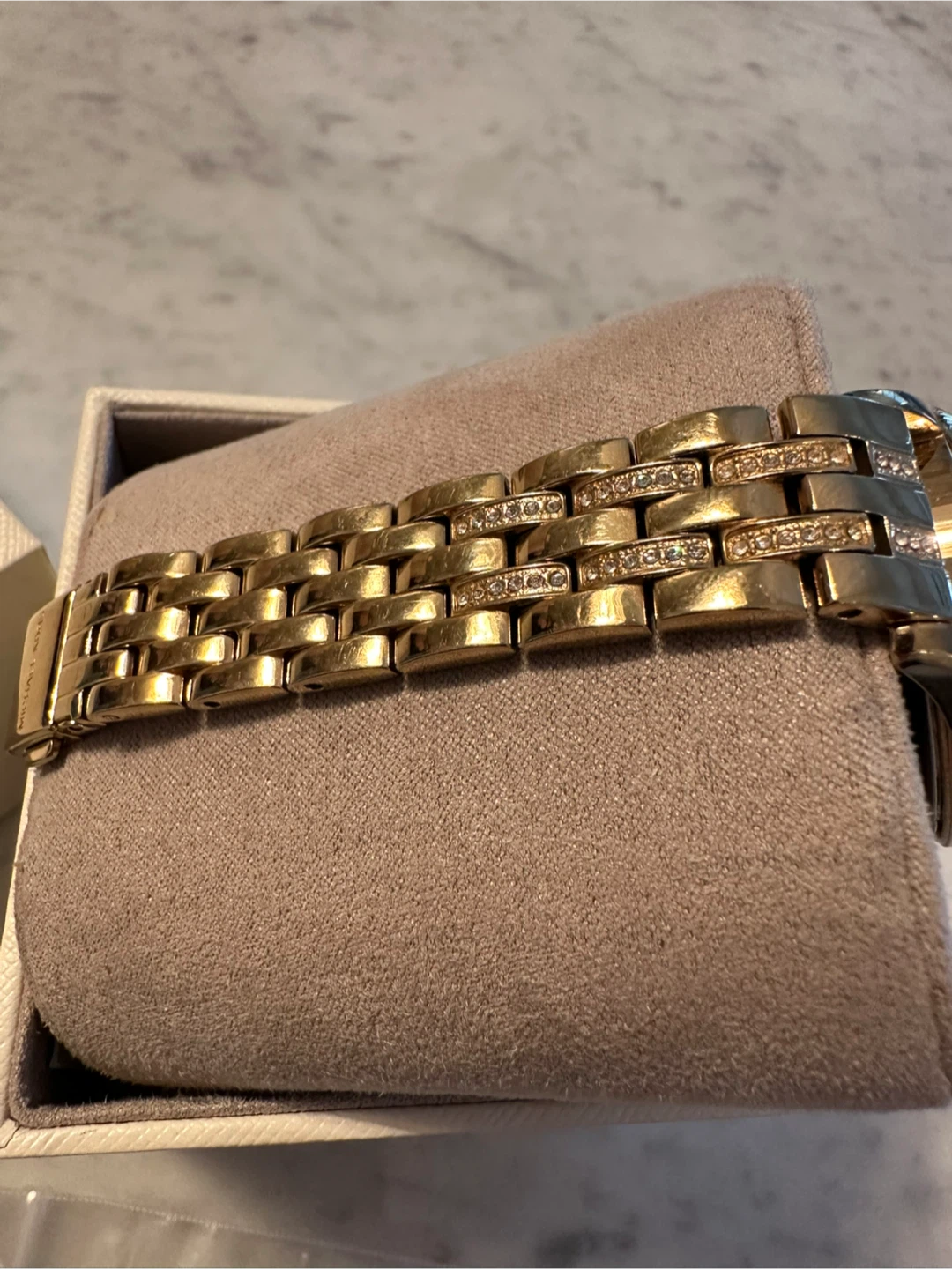 Michael Kors Ladies Lexington 36 Gold Watch with Box - photo 3