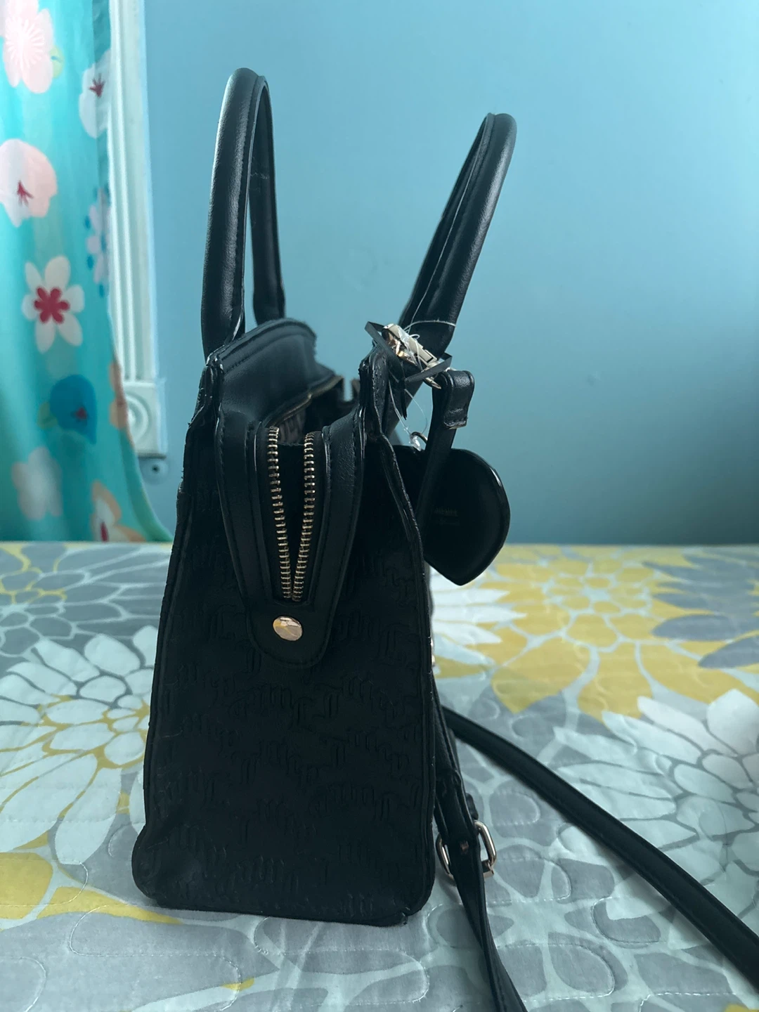 Juicy Couture Black Satchel Purse - photo 2