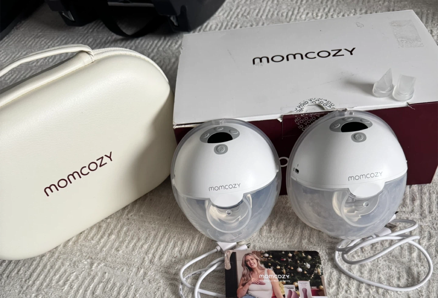 Momcozy Wearable Breast Pump Set - photo 2