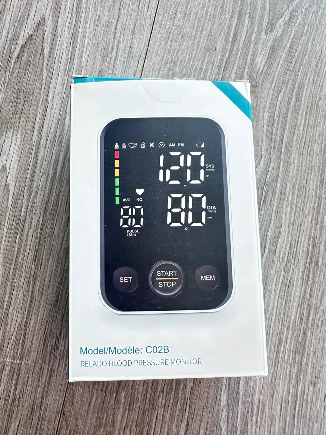 Relado Blood Pressure Monitor C02B - photo 2