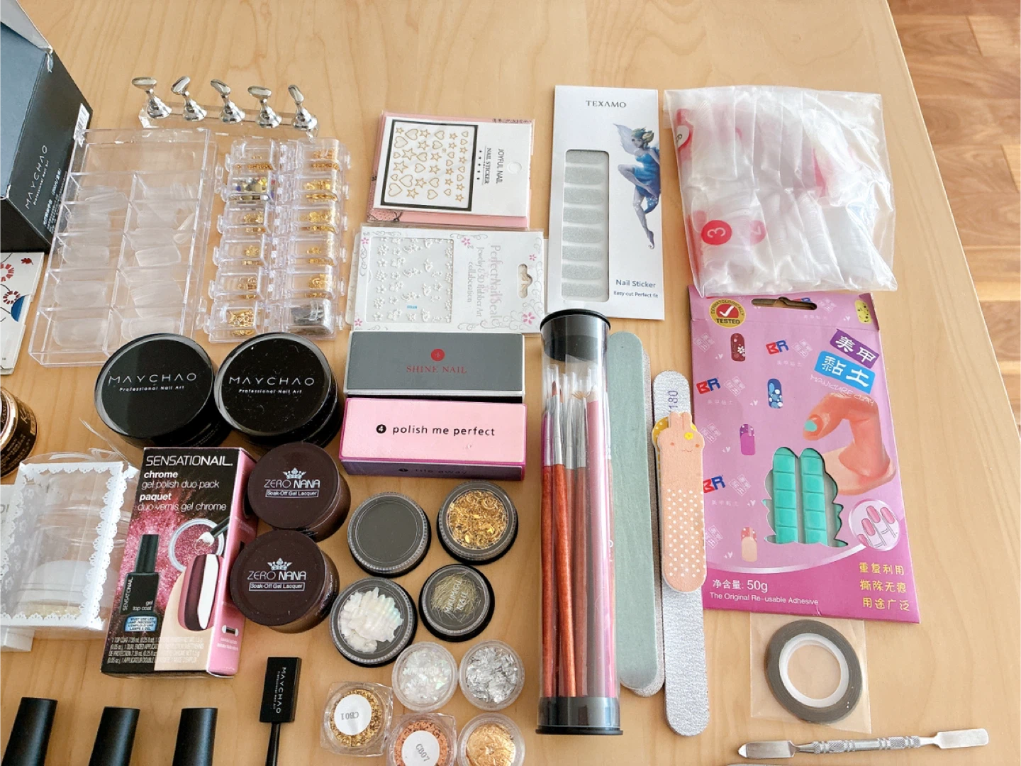 Nail Art Supplies Bundle - MAYCHAO, 2Joy, & More! - photo 3