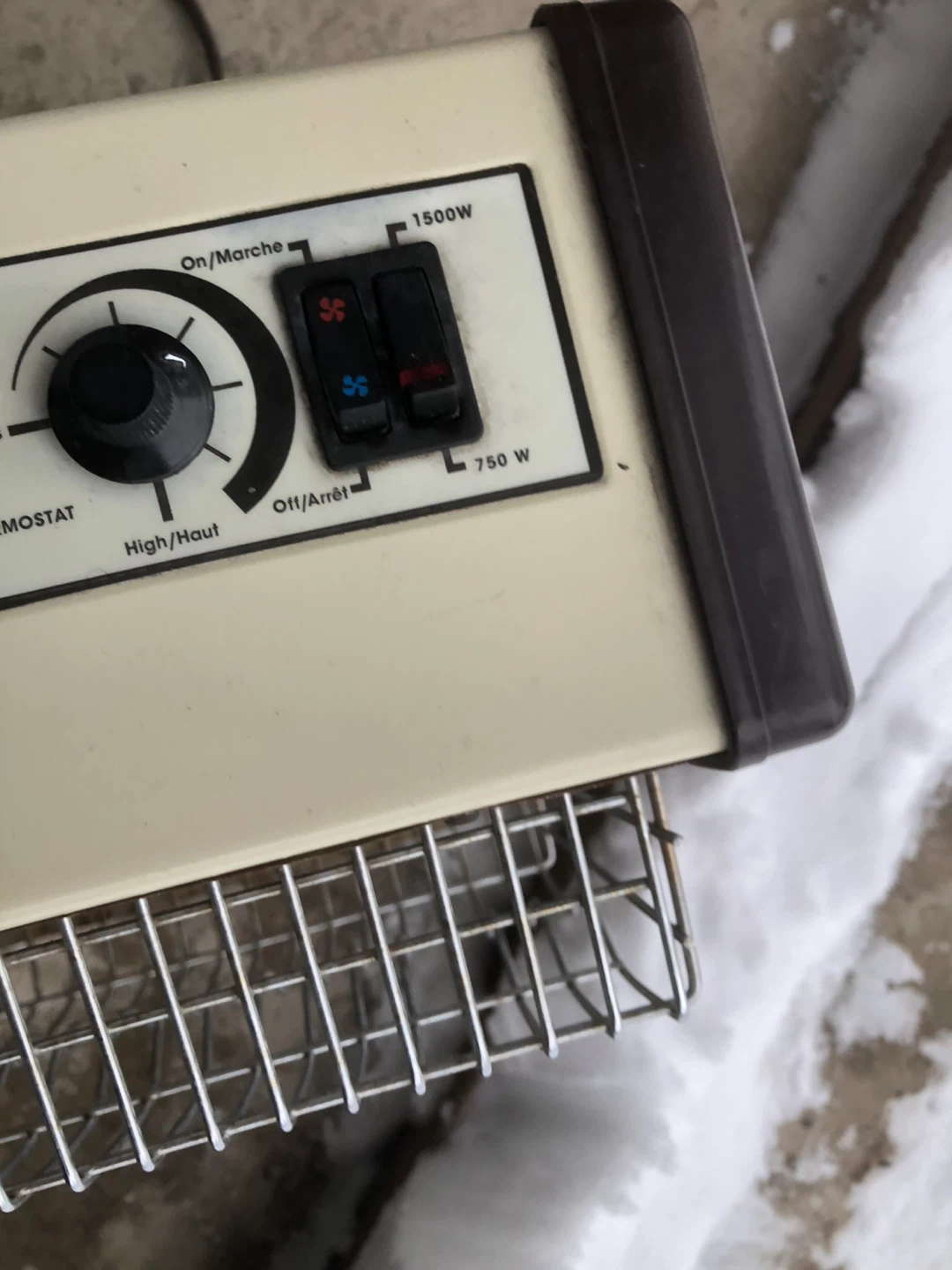 Creative Quartz Fan Heater QH-1600 ( made in Canada ) - photo 2