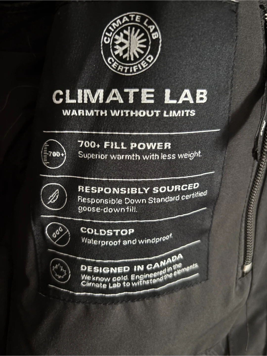 TNA The Powder Parka Black - Size S - photo 5