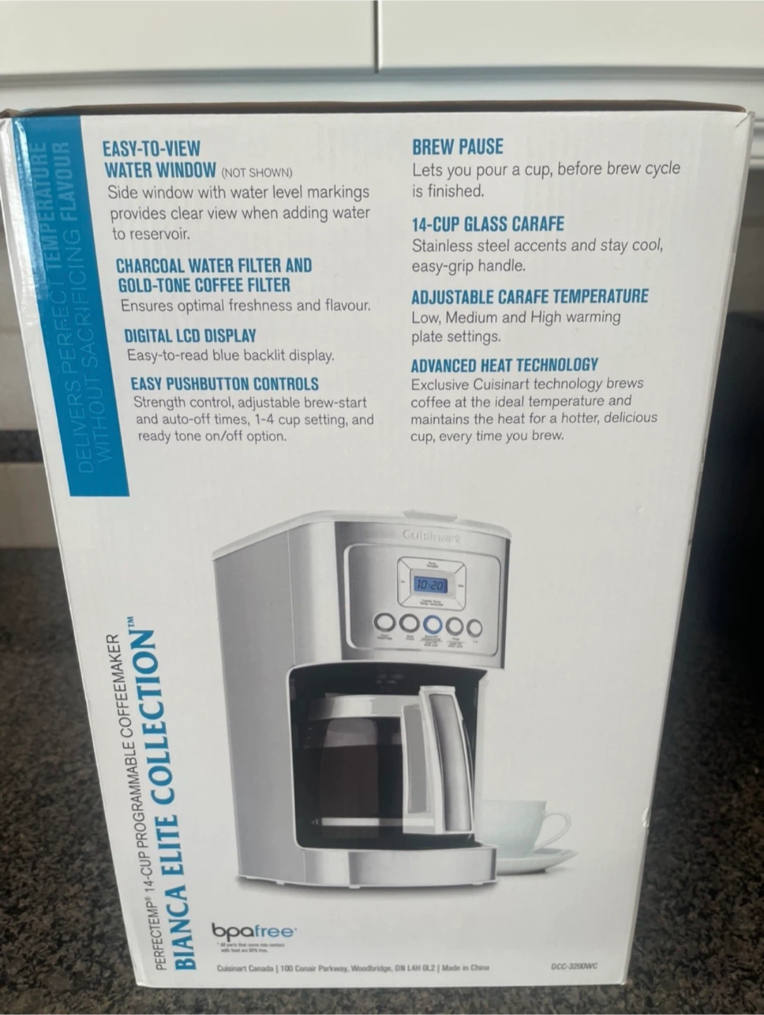 REDUCED+GIFT-TOP CUISINART 14cup COFFEEMAKER-BRAND NEW - photo 2