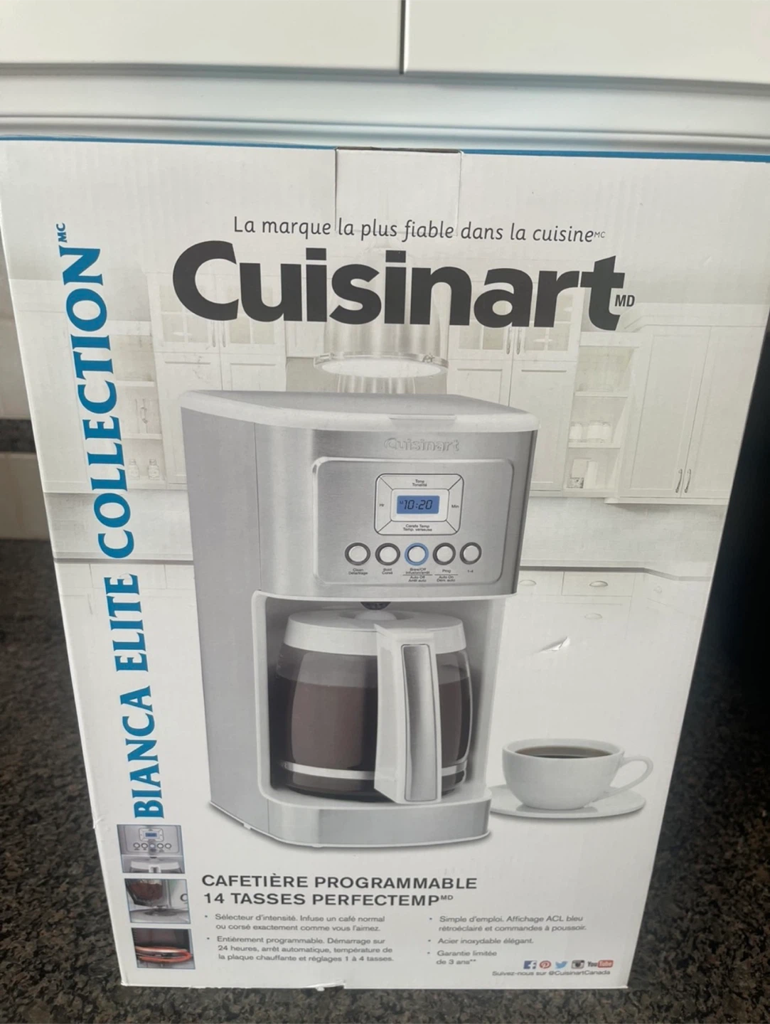REDUCED+GIFT-TOP CUISINART 14cup COFFEEMAKER-BRAND NEW - photo 3