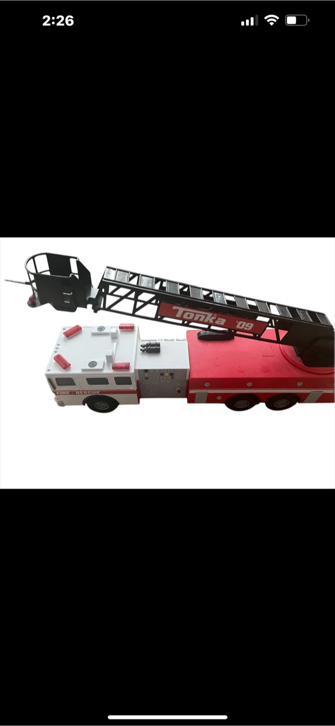 Tonka 09 Fire Truck Toy