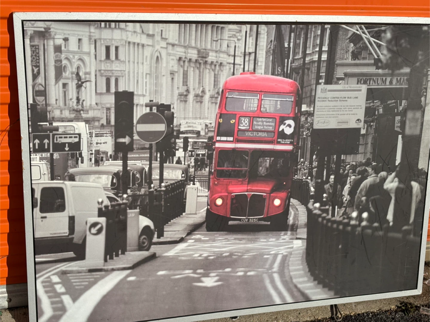 London Bus Framed Print