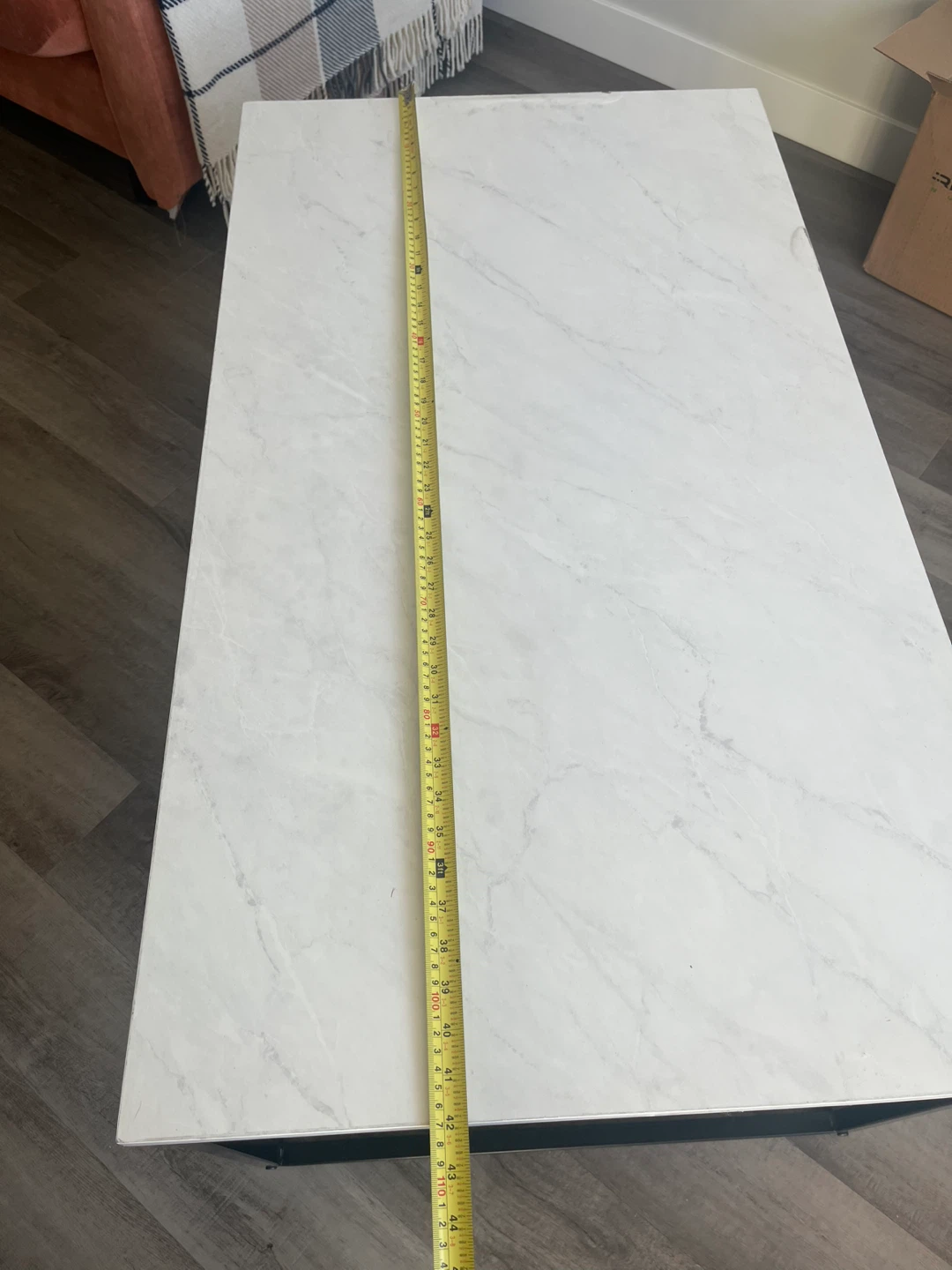 White Marble Coffee Table - photo 5