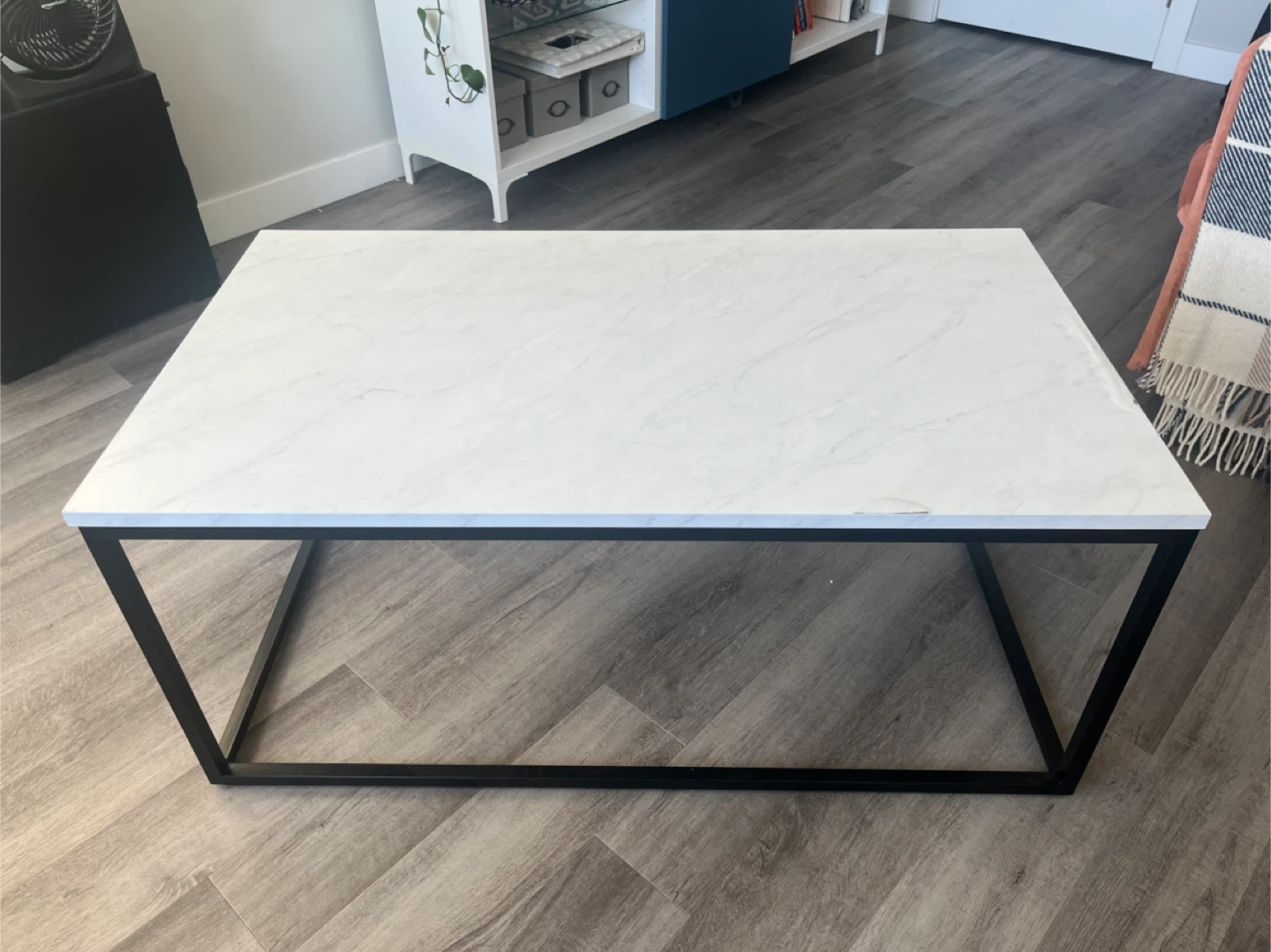 White Marble Coffee Table