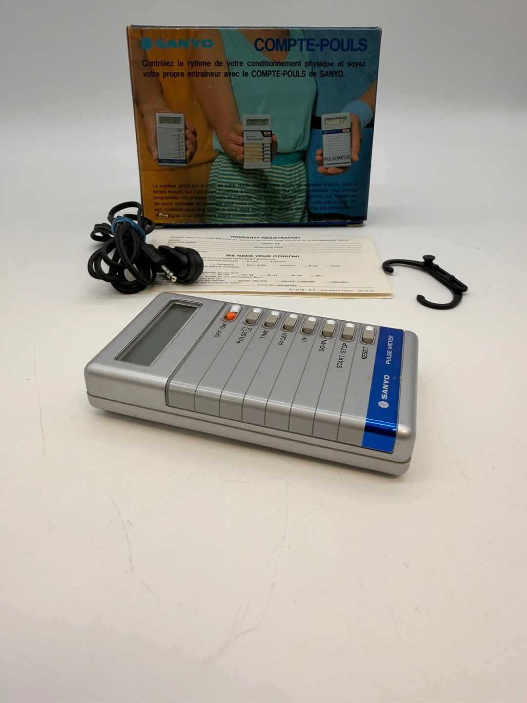 Vintage SANYO Pulse Meter HRM-700E – Tested & Working - photo 5