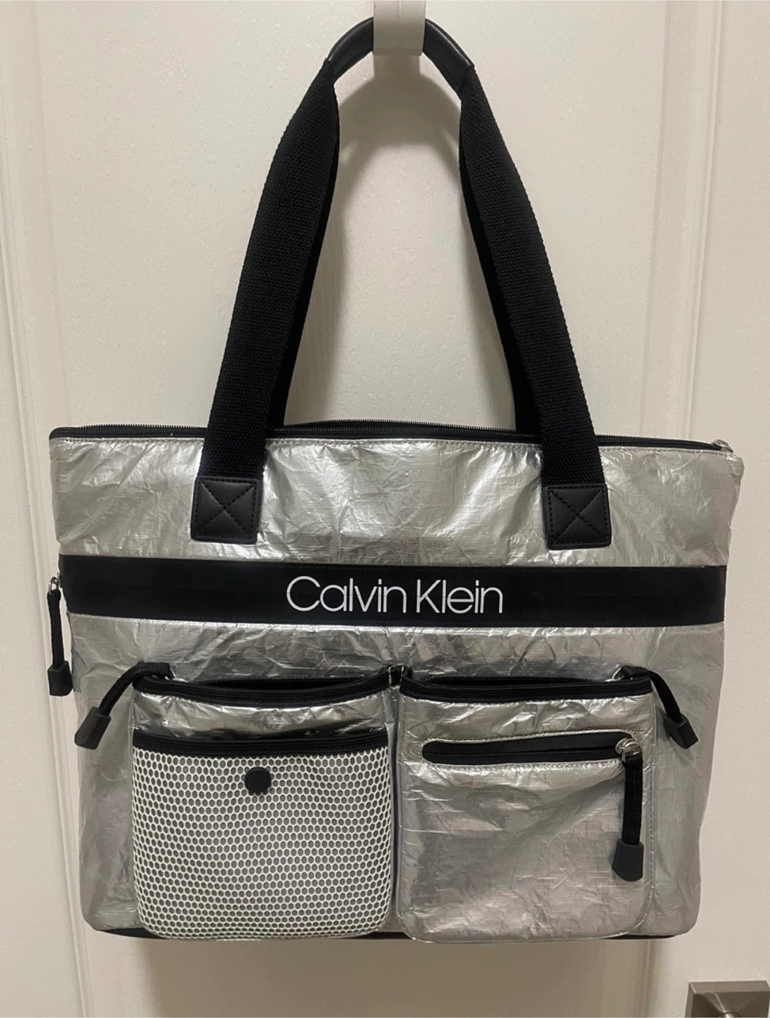 ***ADDED GIFTS*** plus REDUCED***Calvin Klein Silver Tote Bag