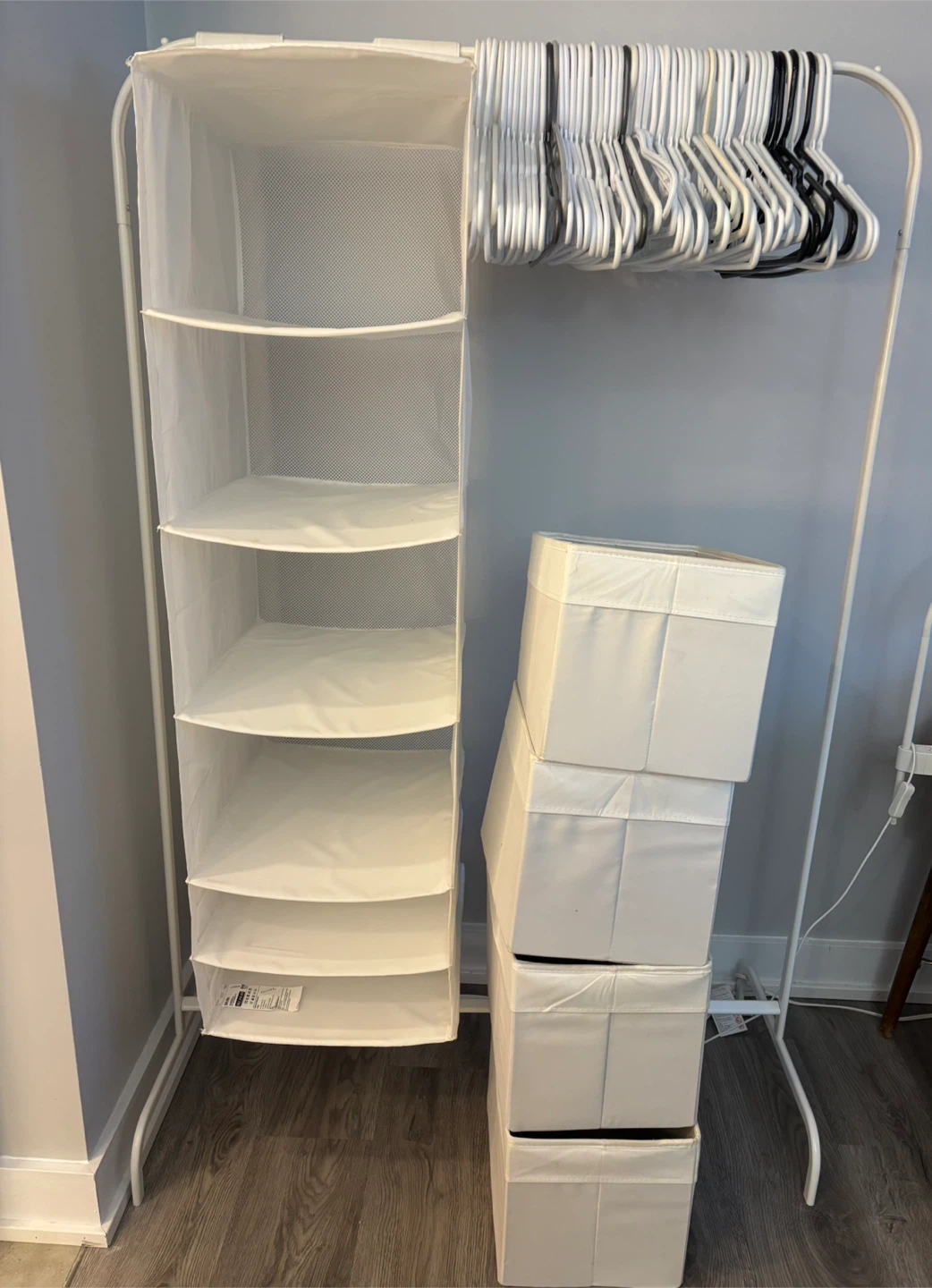 Take All‼️Clothing Rack, Storage box, Hangers