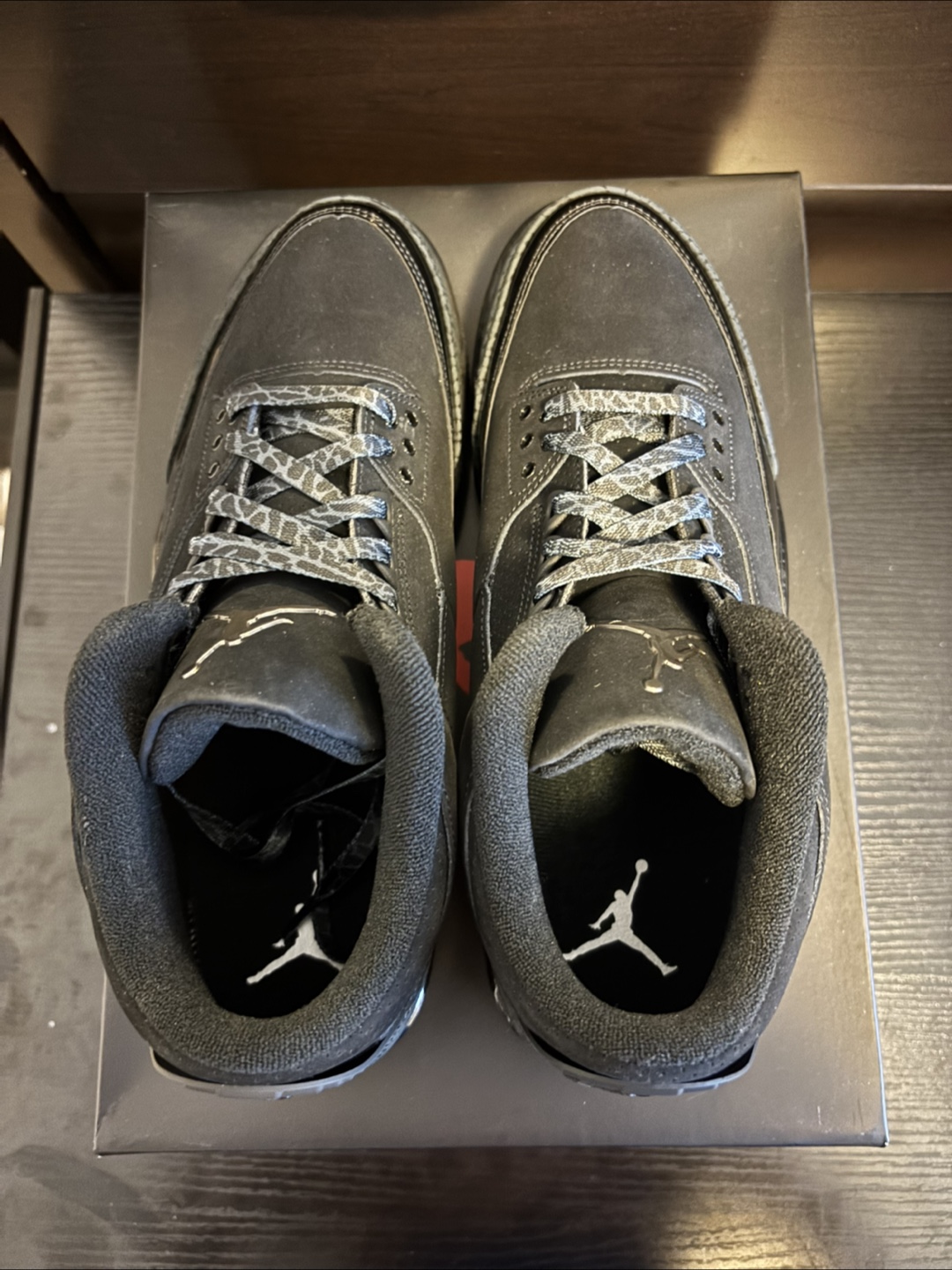 Jordan 3 Black Cat size 10.5 - photo 2