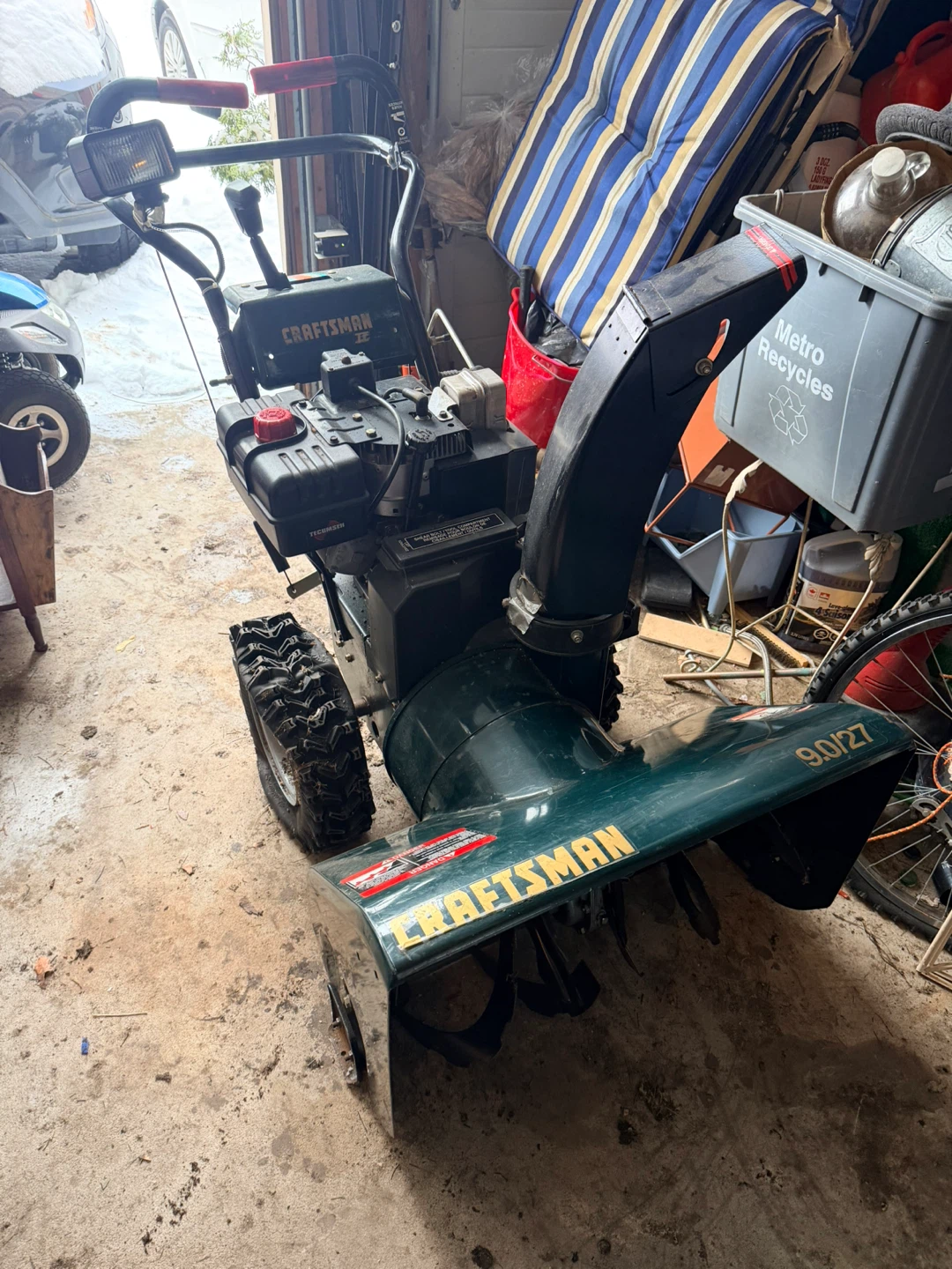 Craftsman 9.0/27 Snowblower