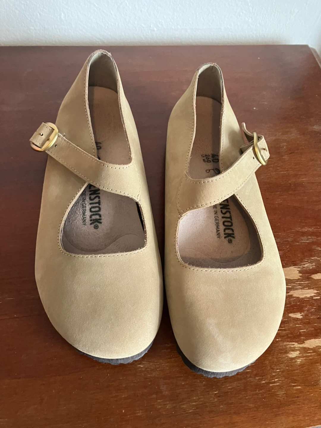Birkenstock Mary Jane Flats Size 40