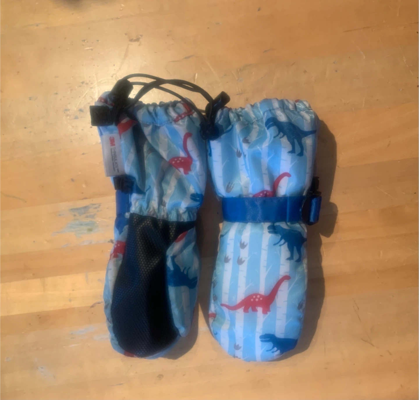 Twinklebelle Dino Mittens & 808 Merino Wool Balaclava - Size S - photo 4