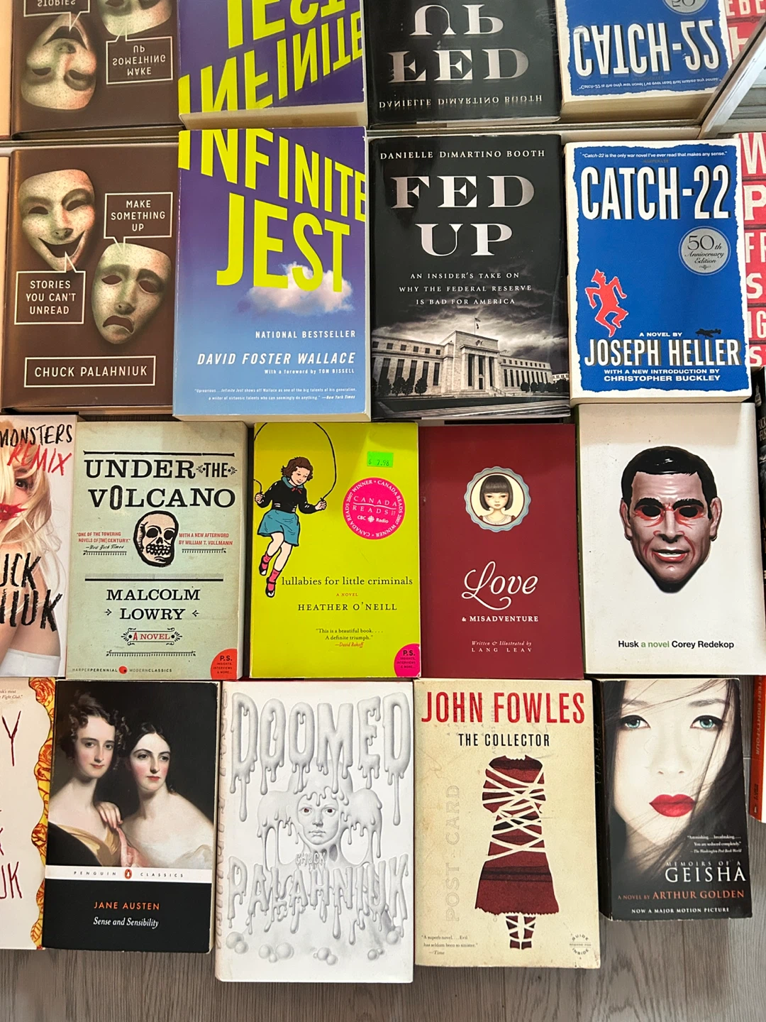 Assorted Novels: Heller, Rothfuss, Orwell & More! All for $50 - photo 2