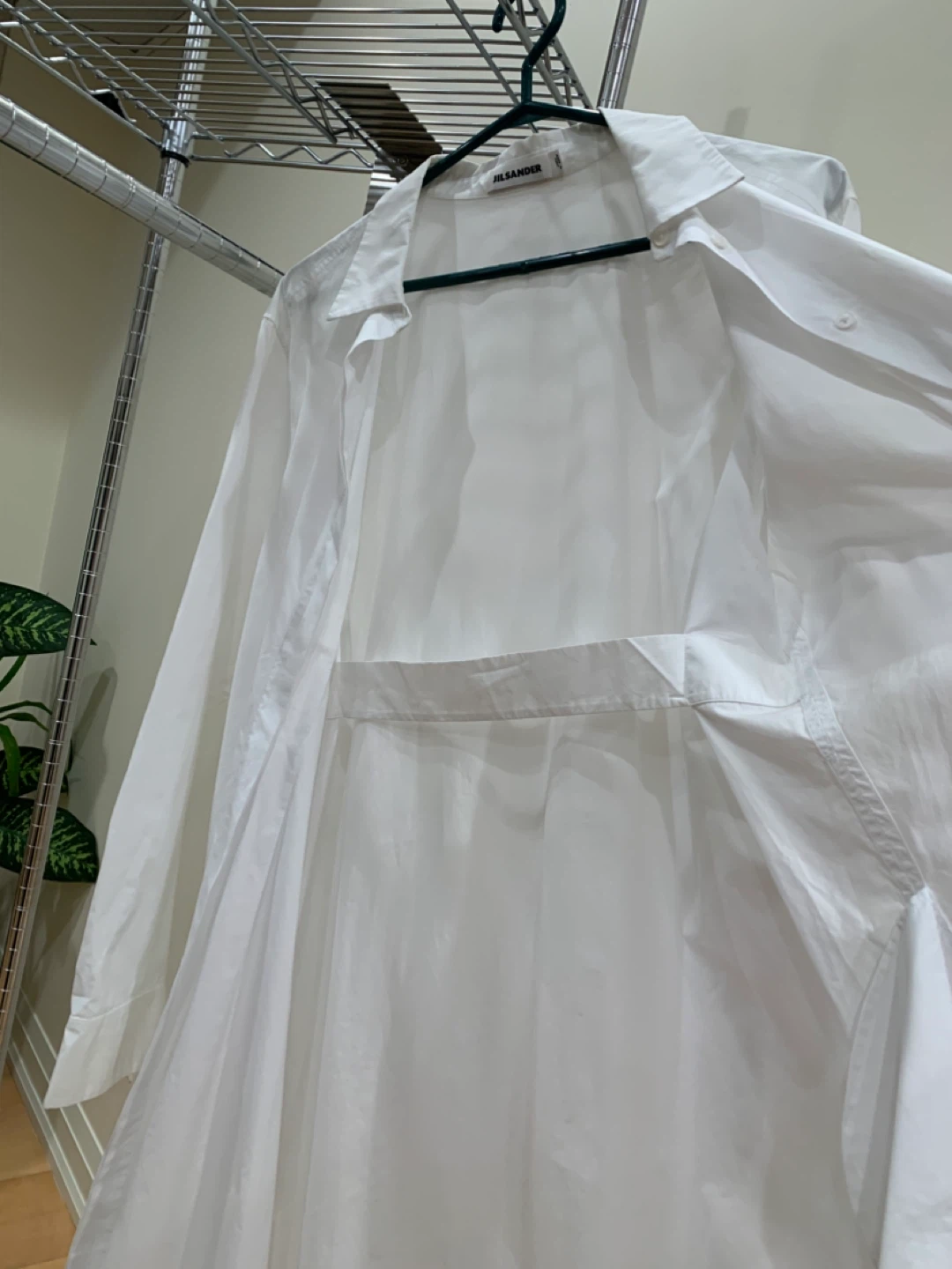 Jil Sander Minimalist White Dress (Size IT 44 / US 8-10) - photo 2