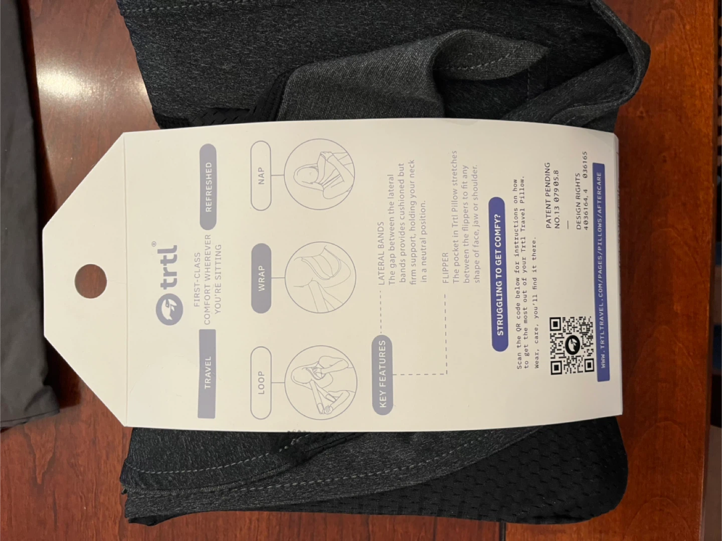 Trtl travel pillow for neck support - photo 3