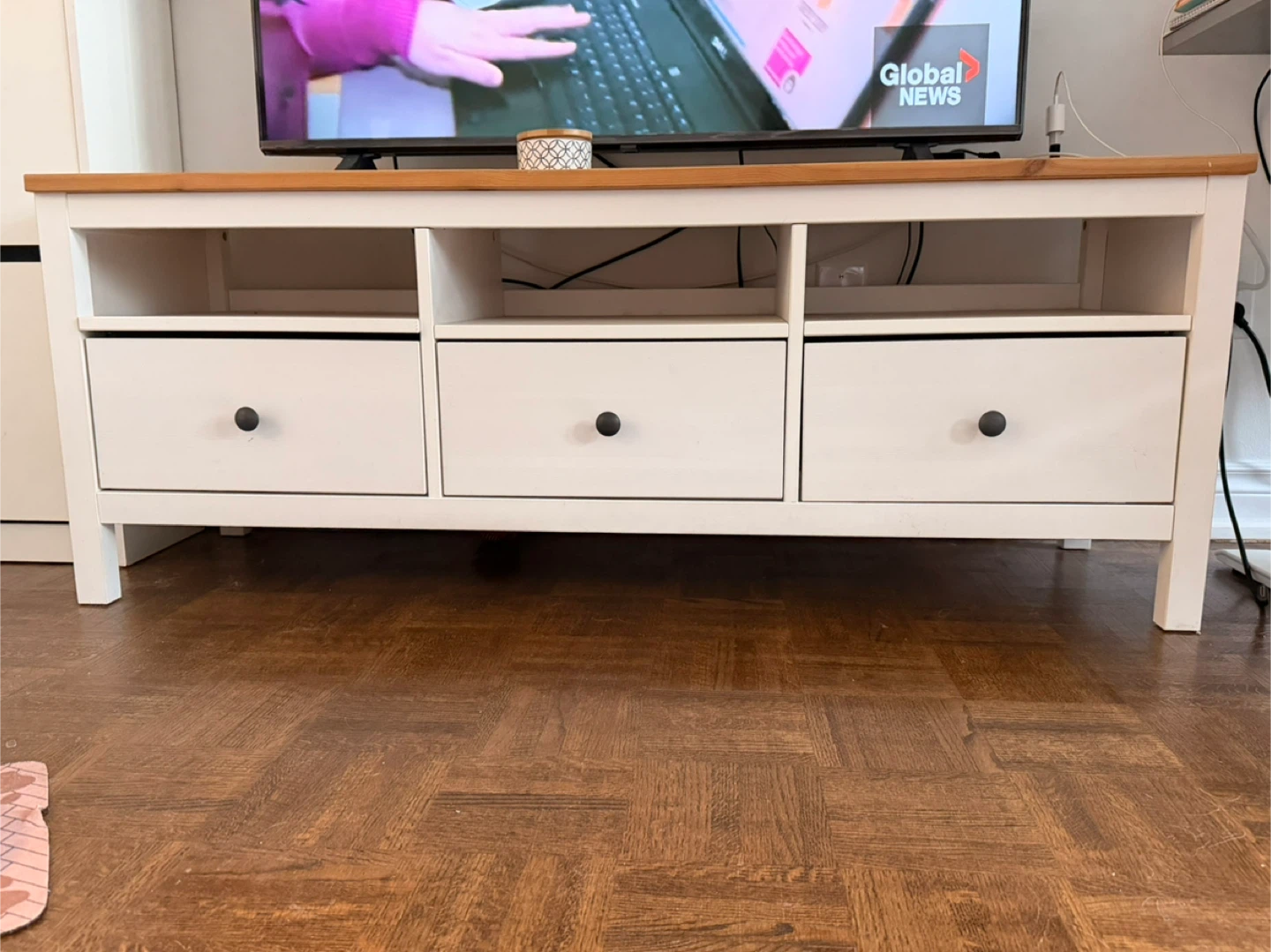 IKEA Hemnes White TV Unit - photo 2