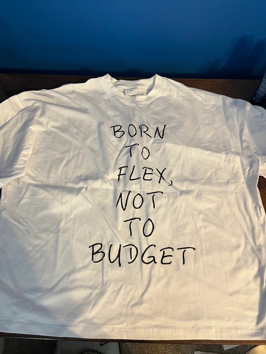 White T-Shirt - Born to Flex - photo 2