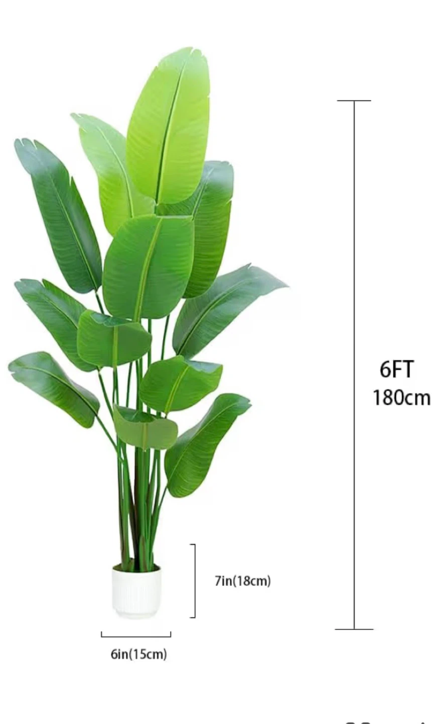 6FT Artificial Bird of Paradise Plant - photo 2