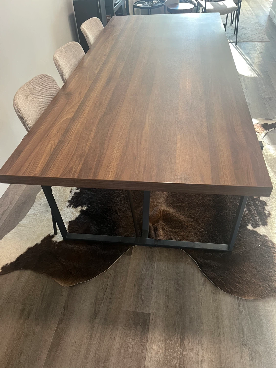 Dining Table - Wood & Metal - photo 4