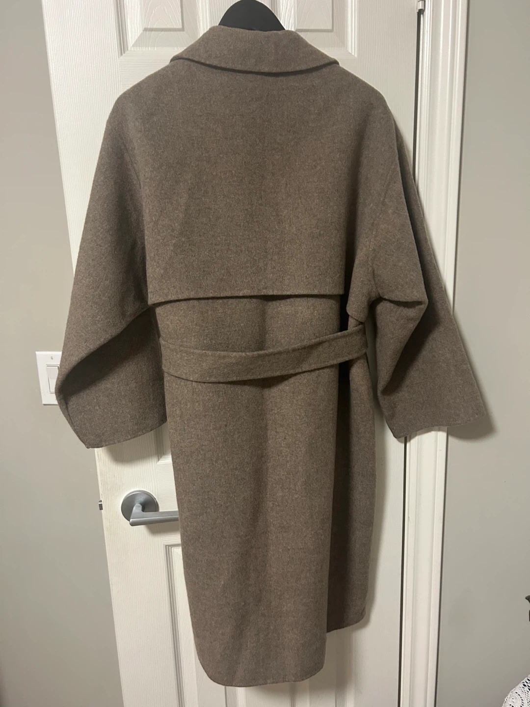 Brown Wool Blend Coat - photo 2