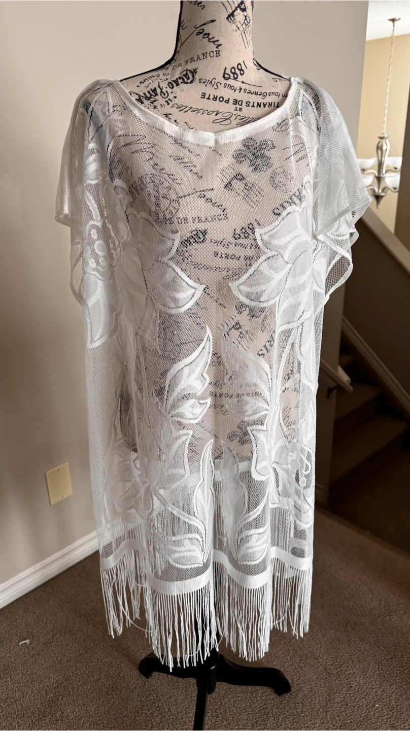 Cruise Club Sheer Pullover Cover-Up - photo 2