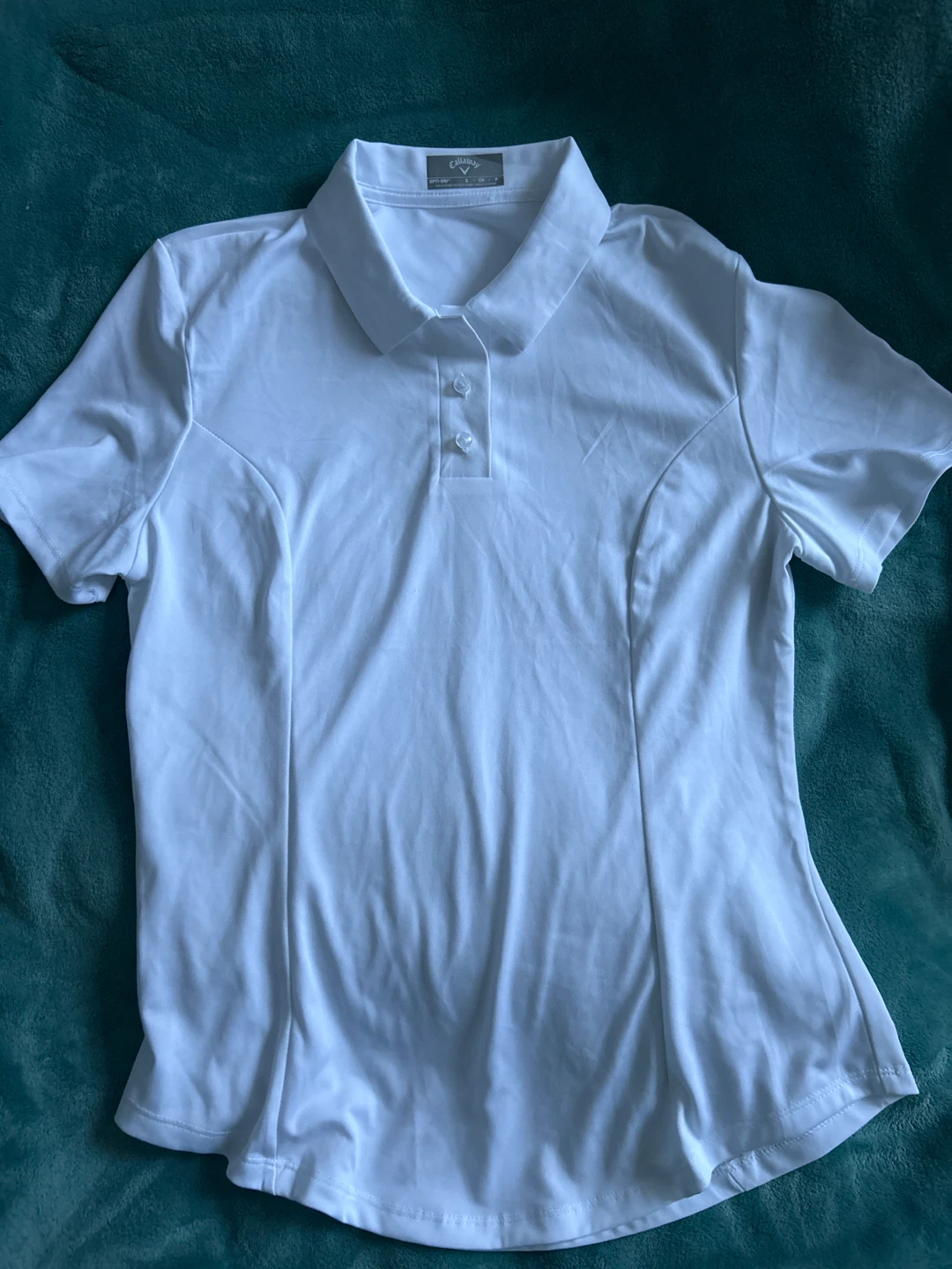 Callaway Women's White Golf Polo