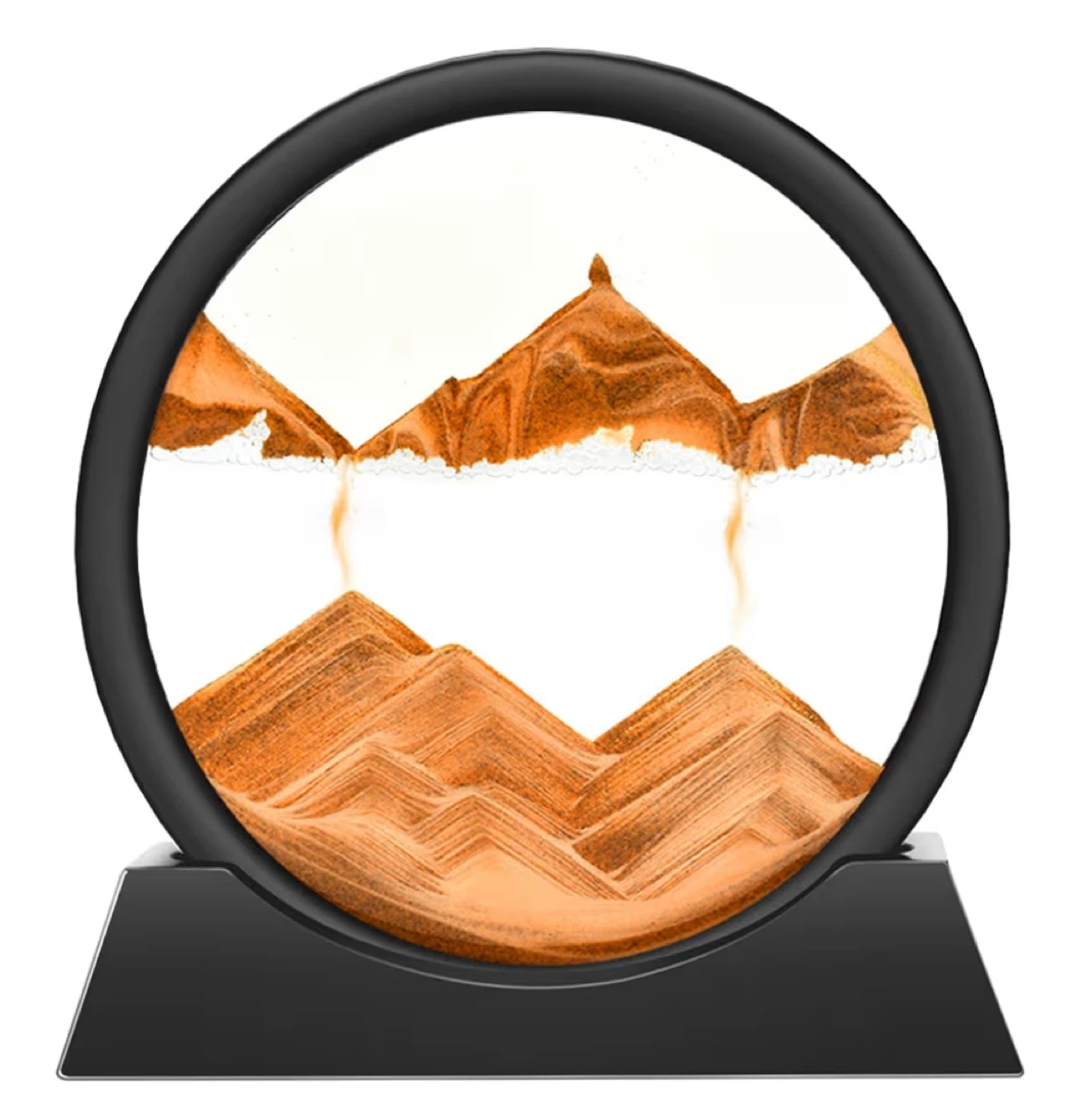 Wai Danie Moving Sand Art Picture 3D Hourglass Deep Sea