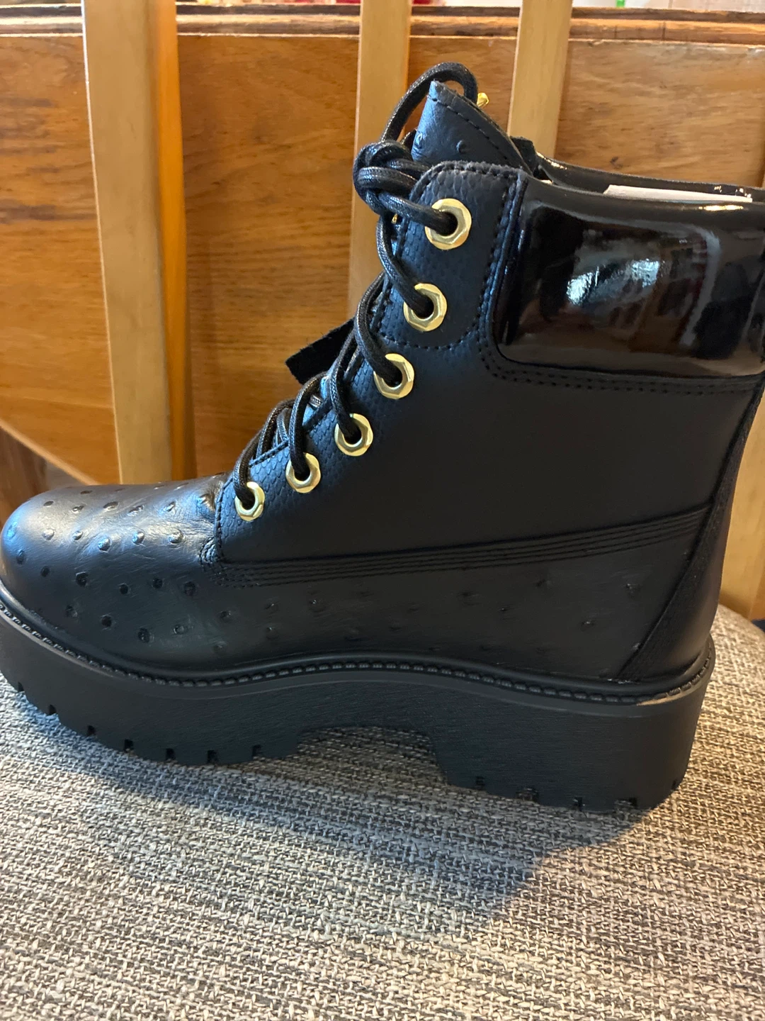 Timberland New Black Leather Boots - photo 4