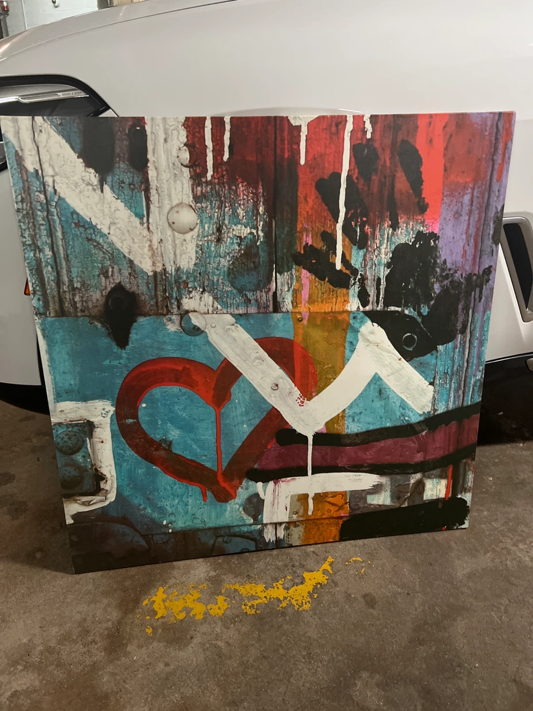 IKEA Heart Art Canvas
