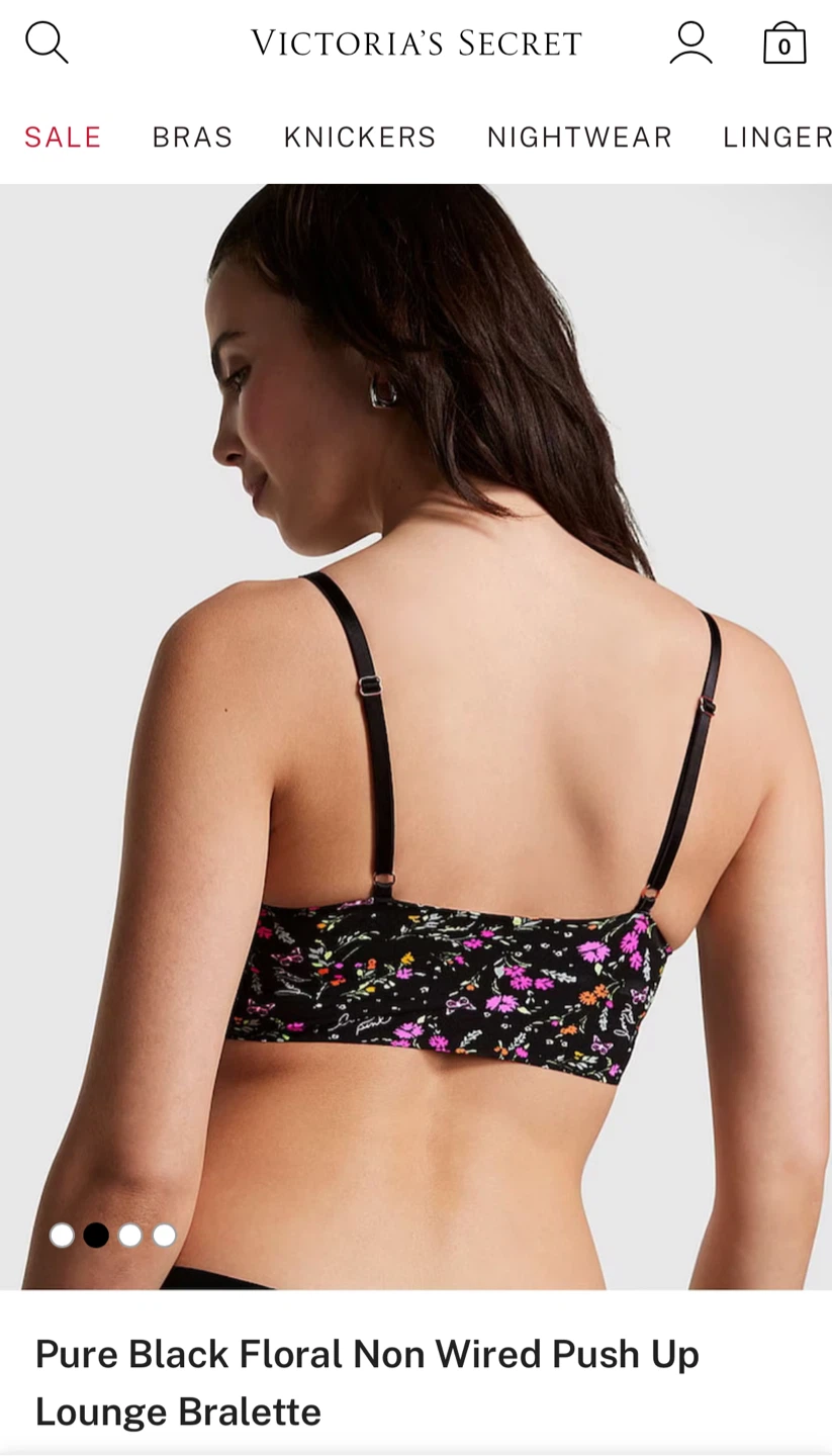 Victoria's Secret PINK Wireless Push-Up Lounge Bralette - photo 3
