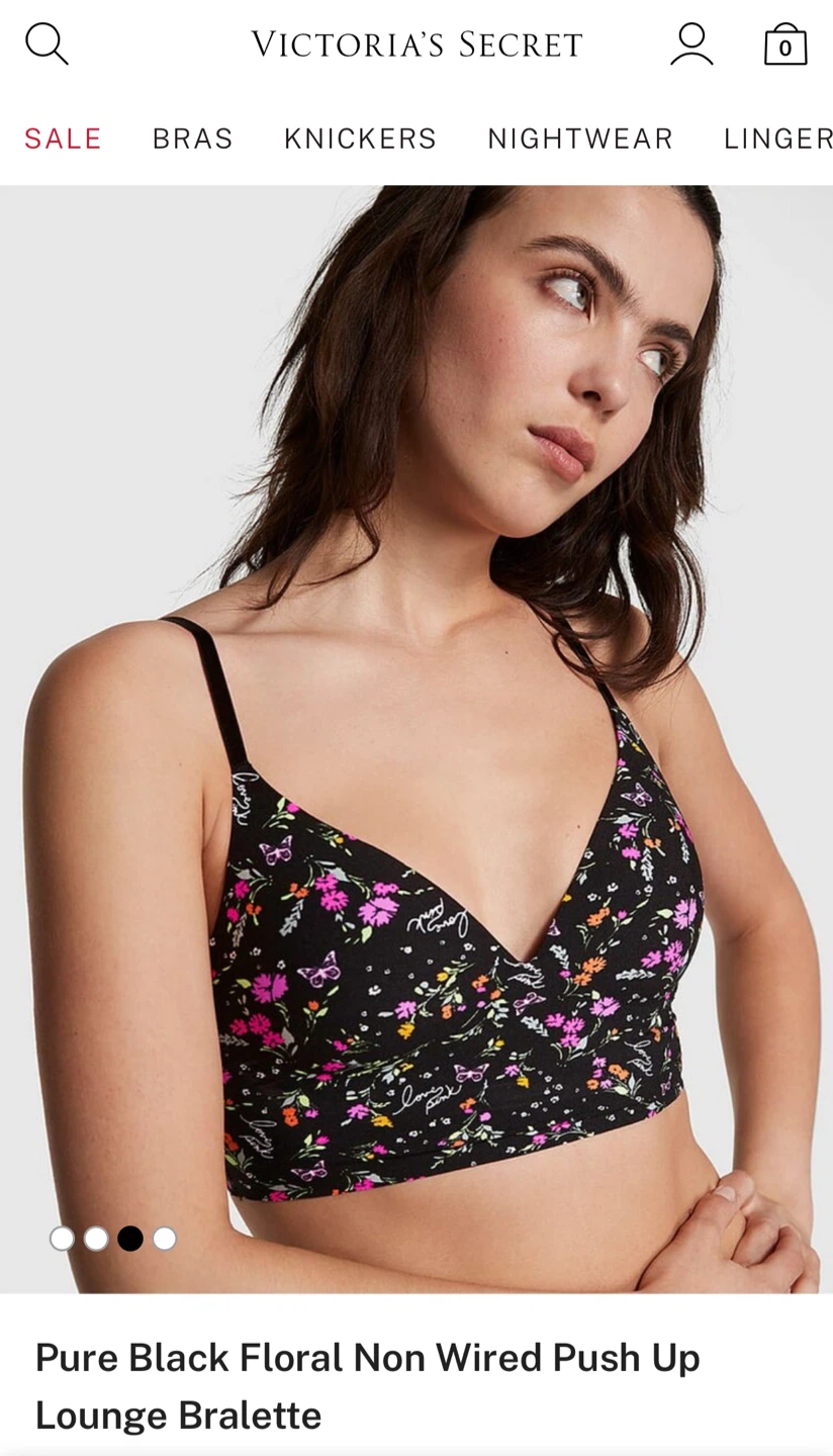 Victoria's Secret PINK Wireless Push-Up Lounge Bralette - photo 4
