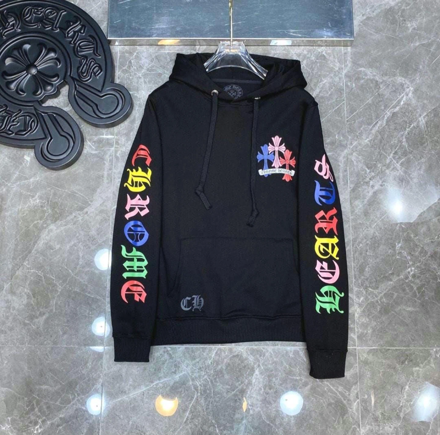 Chrome Hearts Black Hoodie
