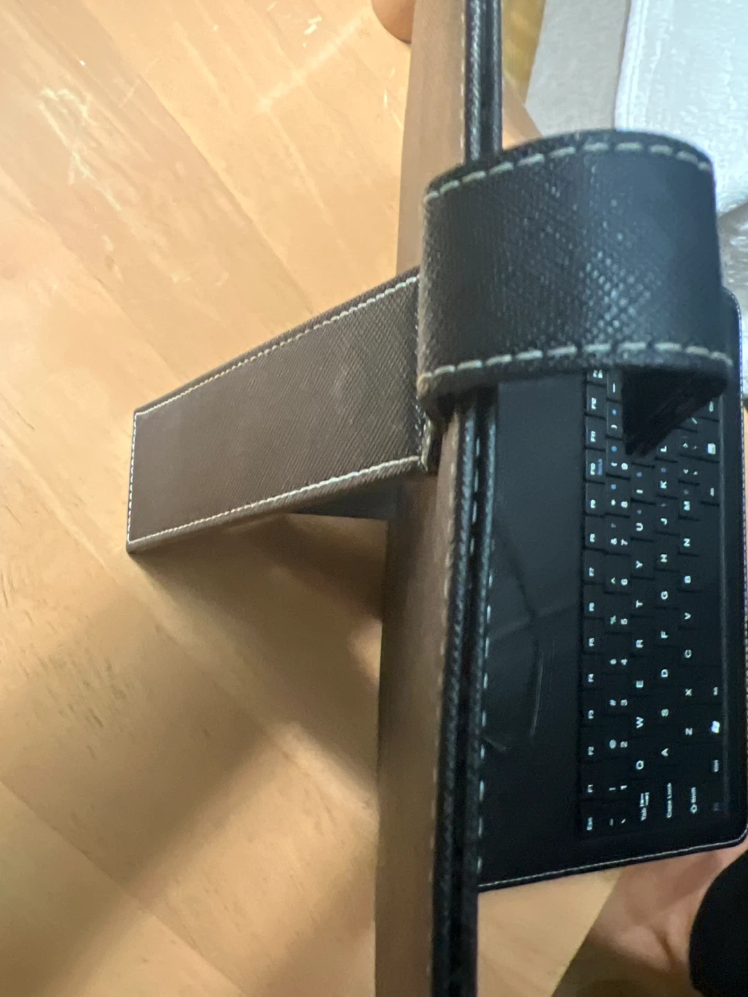 Black Leather Keyboard Case - photo 3