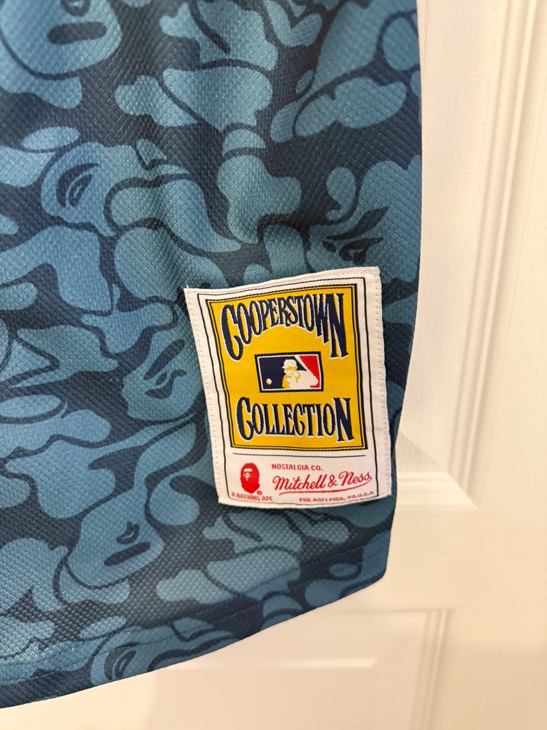 Brand new BAPE x Mitchell & Ness Mets Jersey size: S - photo 3
