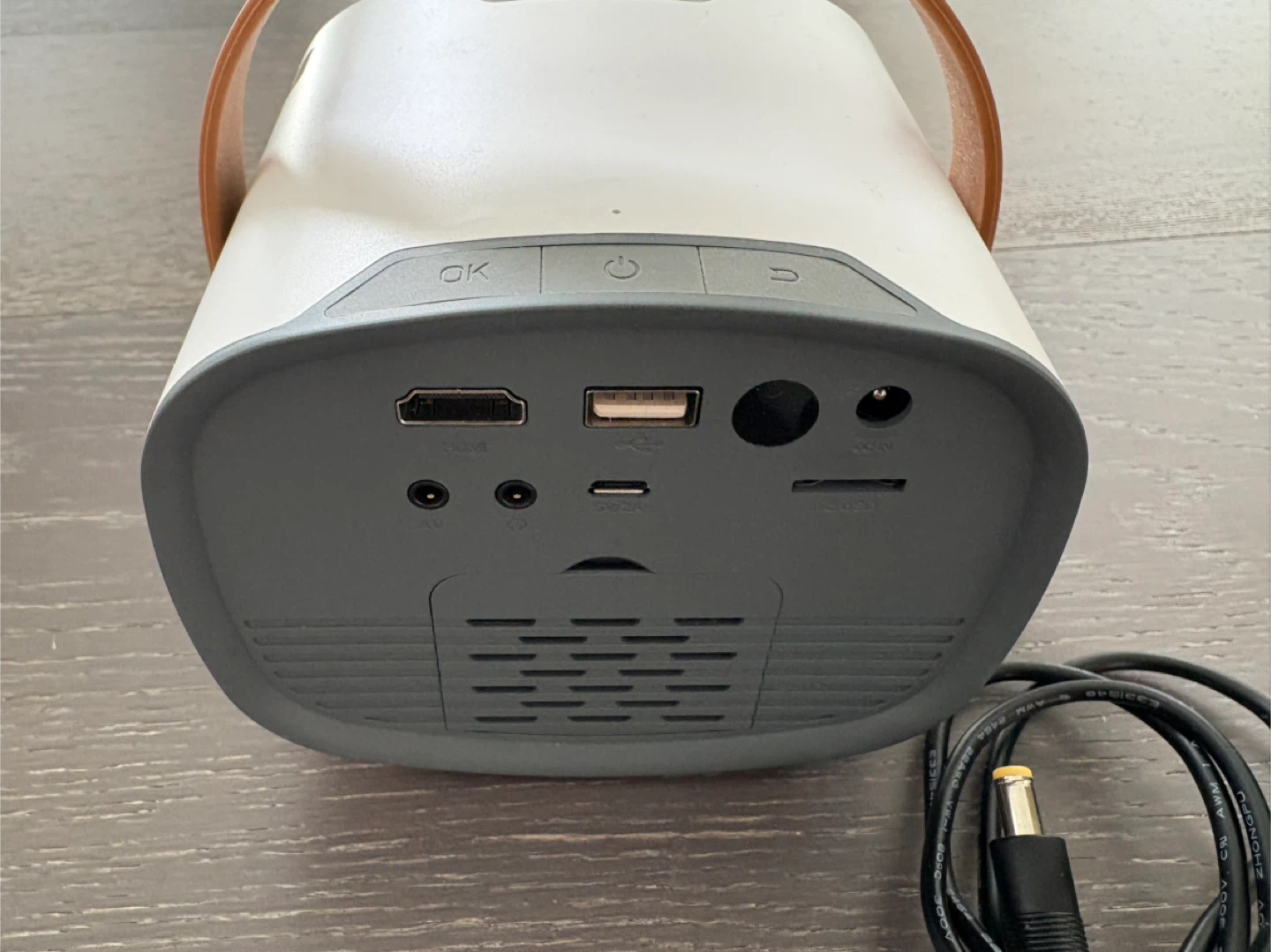 Portable Projector with Remote & Charger - photo 3
