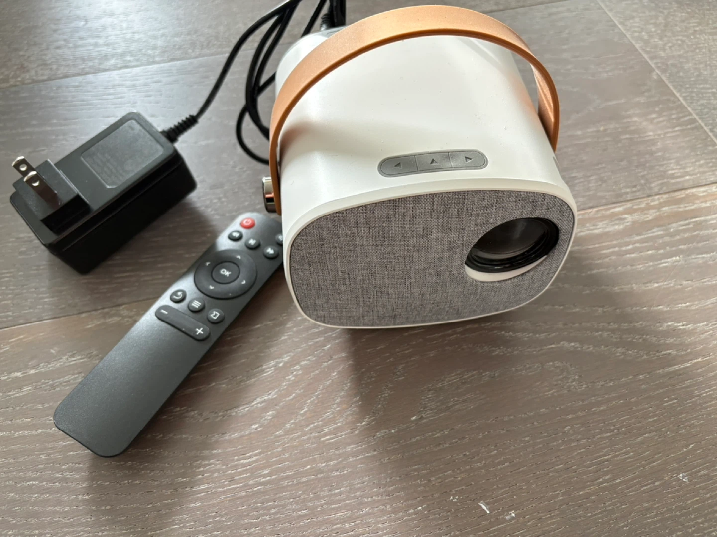 Portable Projector with Remote & Charger