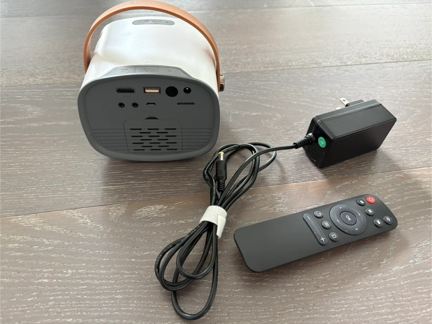 Portable Projector with Remote & Charger - photo 2
