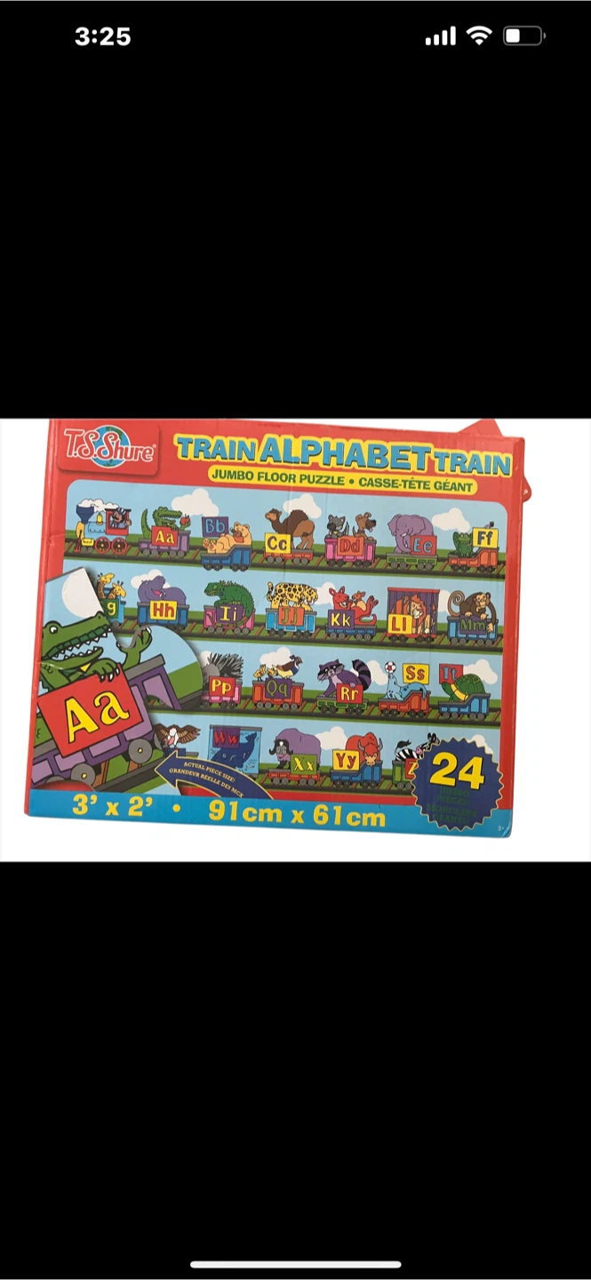 Toy Story Train Alphabet Jumbo Floor Puzzle - photo 2