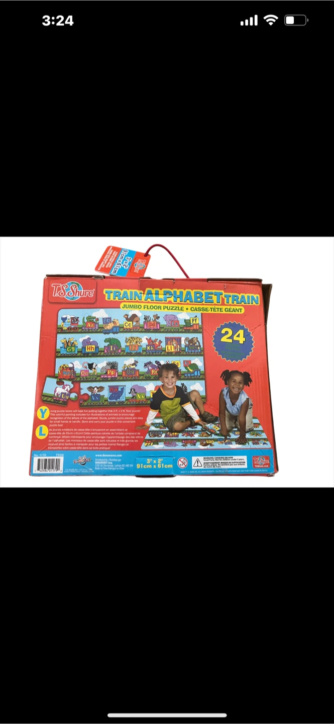 Toy Story Train Alphabet Jumbo Floor Puzzle