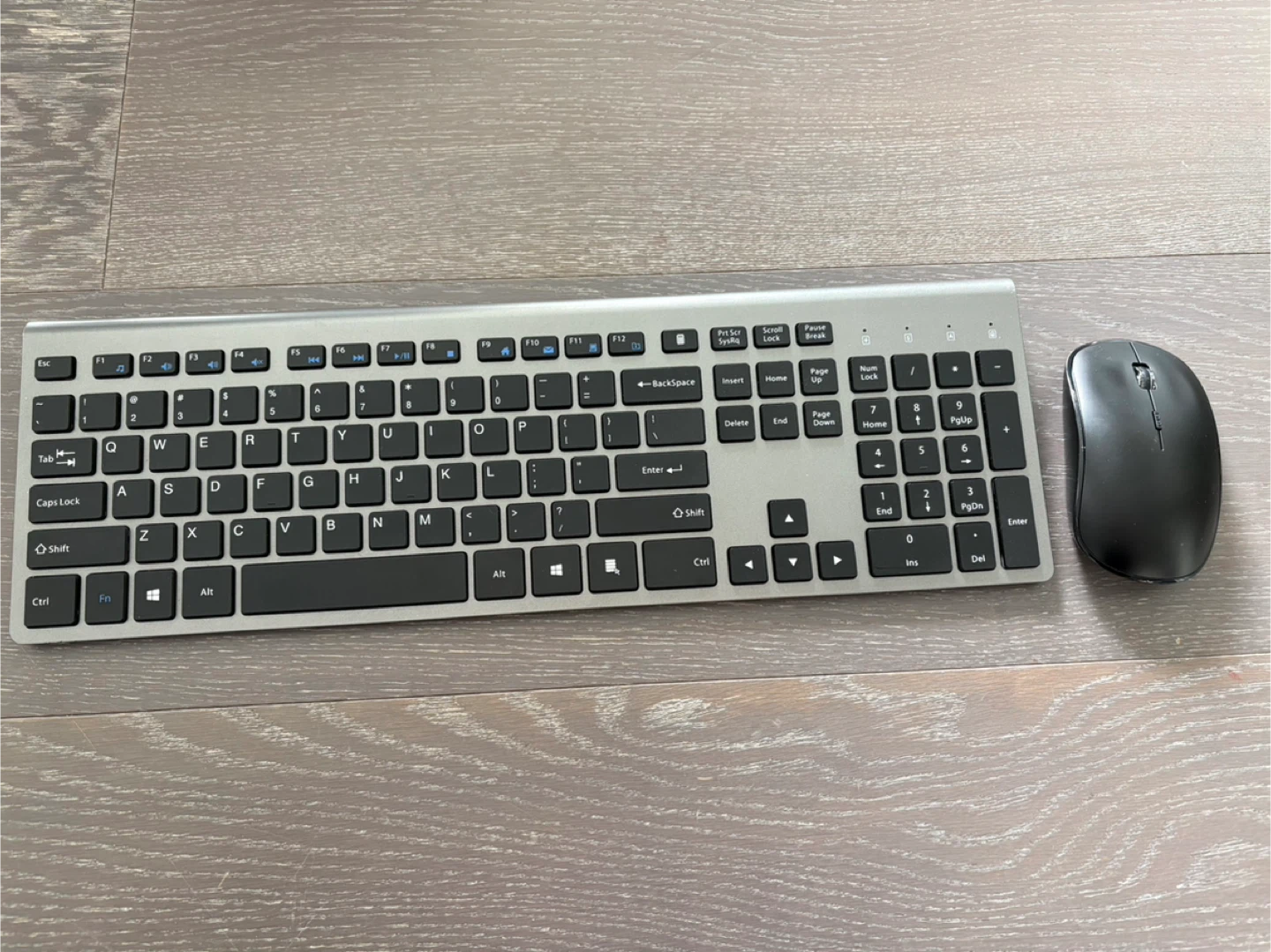 Rechargeable Wireless Keyboard & Mouse