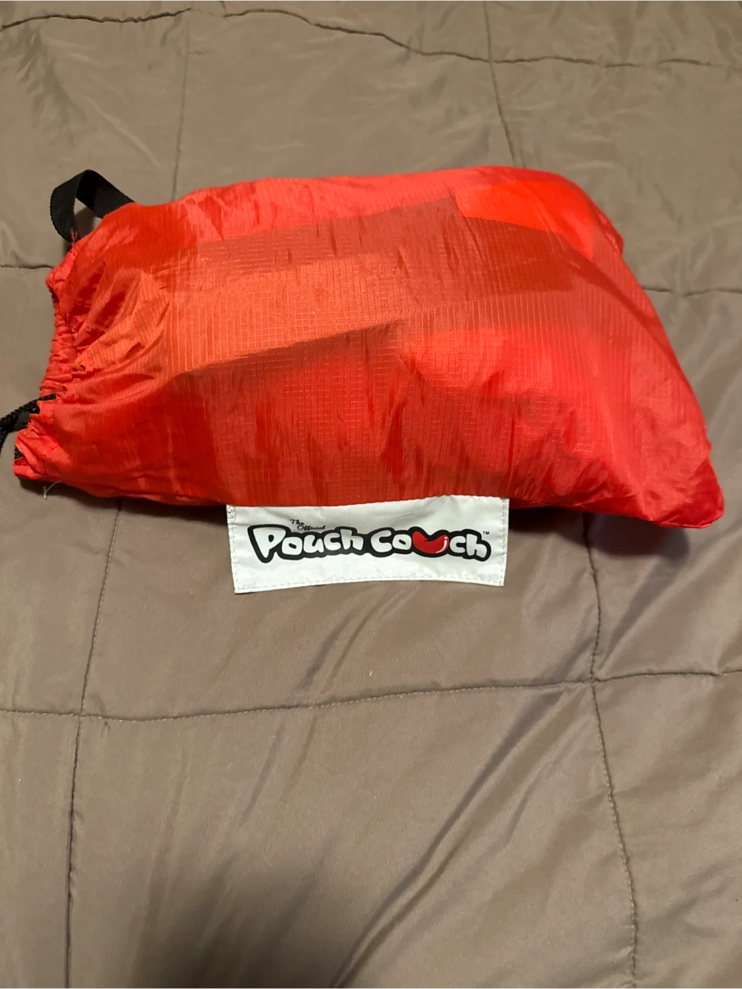 Pouch Couch - Inflatable Lounger - Red