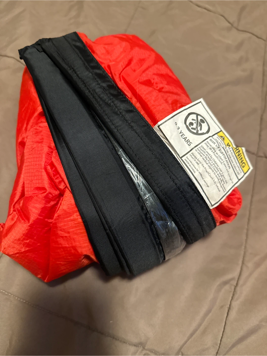 Pouch Couch - Inflatable Lounger - Red - photo 2