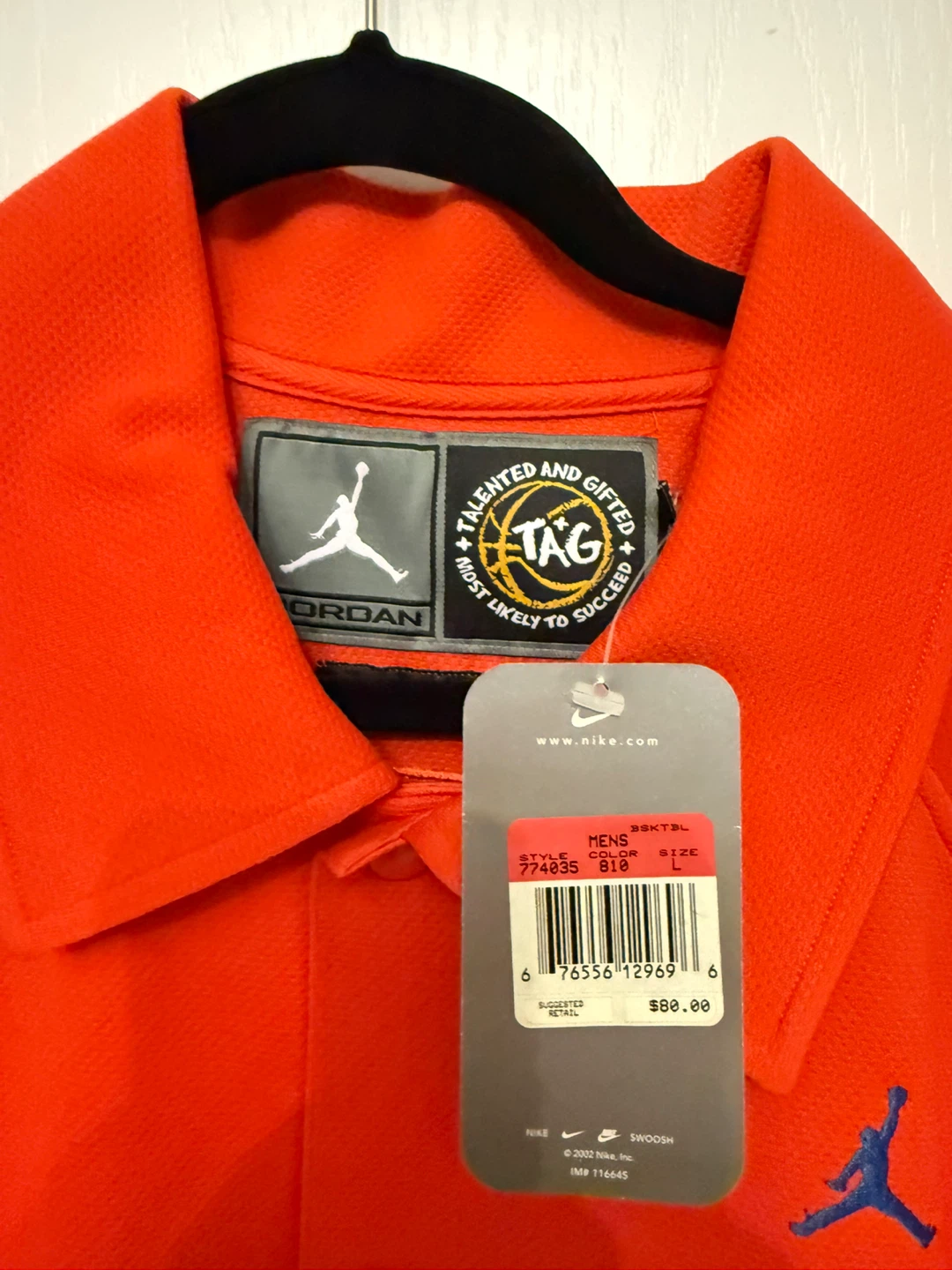 Brand new Nike Jordan Jason Kidd Warm Up Jersey, Size L - photo 3